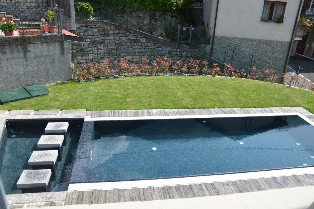 Lescen White Residence - Swimming Pool Lezzeno Eksteriør billede